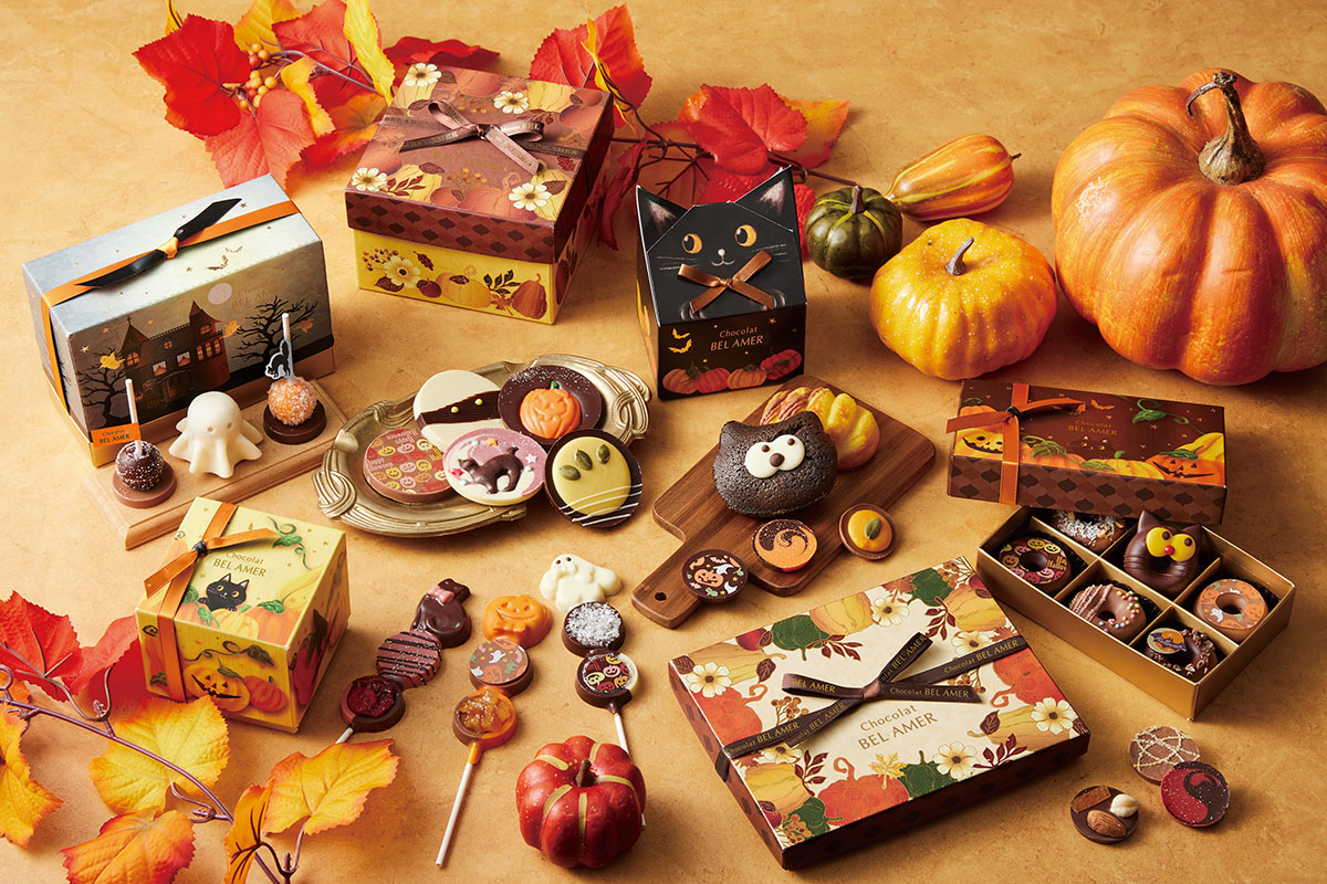ハロウィンの人気者が勢ぞろい！かぼちゃを主役に秋の味覚をおいしく、かわいく仕上げた期間限定コレクションが「ベルアメール」より登場