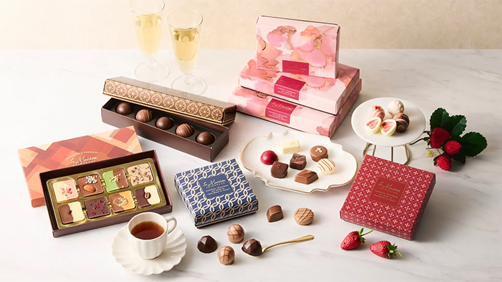 東京・白金の洋菓子店「ラ・メゾン白金」発、期間限定ショコラコレクションが登場――一口で感じる幸せの瞬間。
