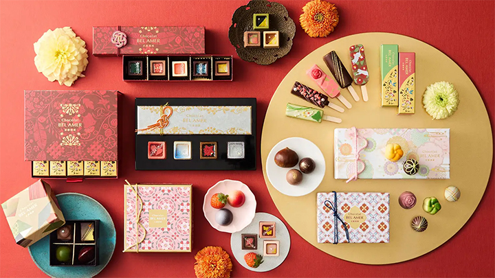 新春、京都から届くバレンタインショコラ「ベルアメール 京都別邸」季節限定コレクションが登場