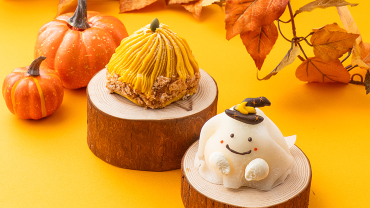 【西鎌倉レ・シュー】オバケたちがやってきた！ハロウィンを彩る限定スイーツと栗＆かぼちゃの秋メニューが勢ぞろい
